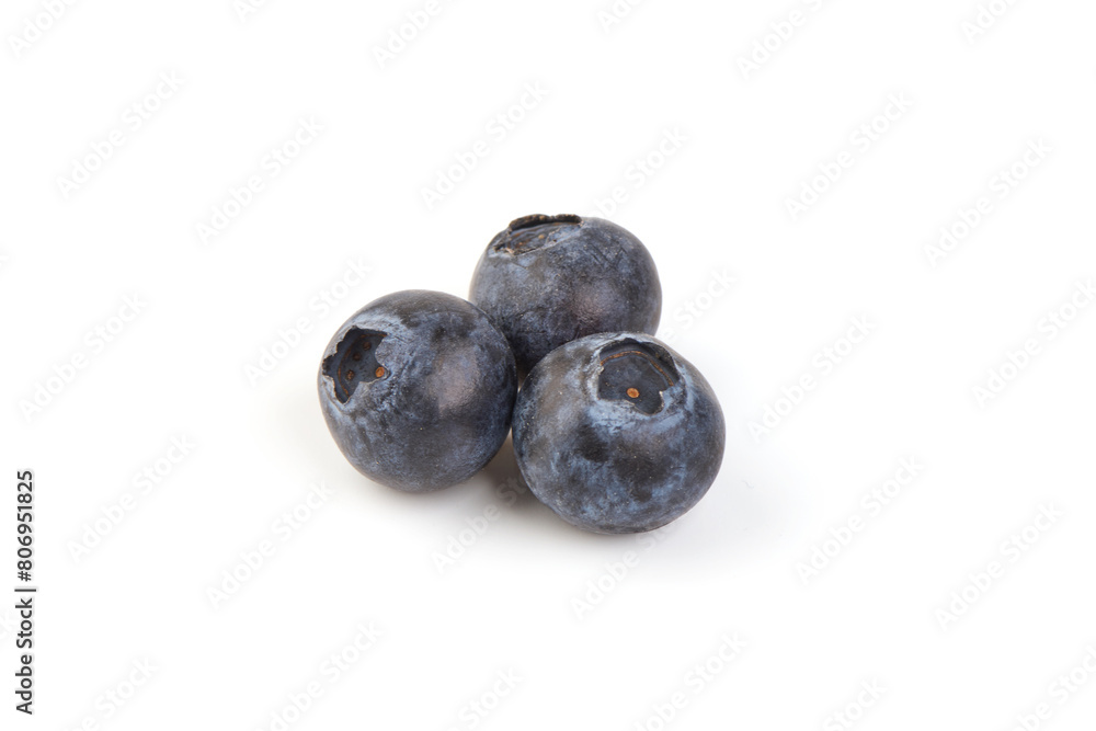 Blueberries, isolated on white background. Blueberries, isolated on white background.