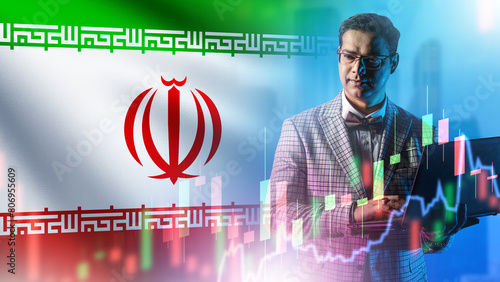 Iranian investor. Man trade...