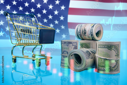 US economy. Money near supe...