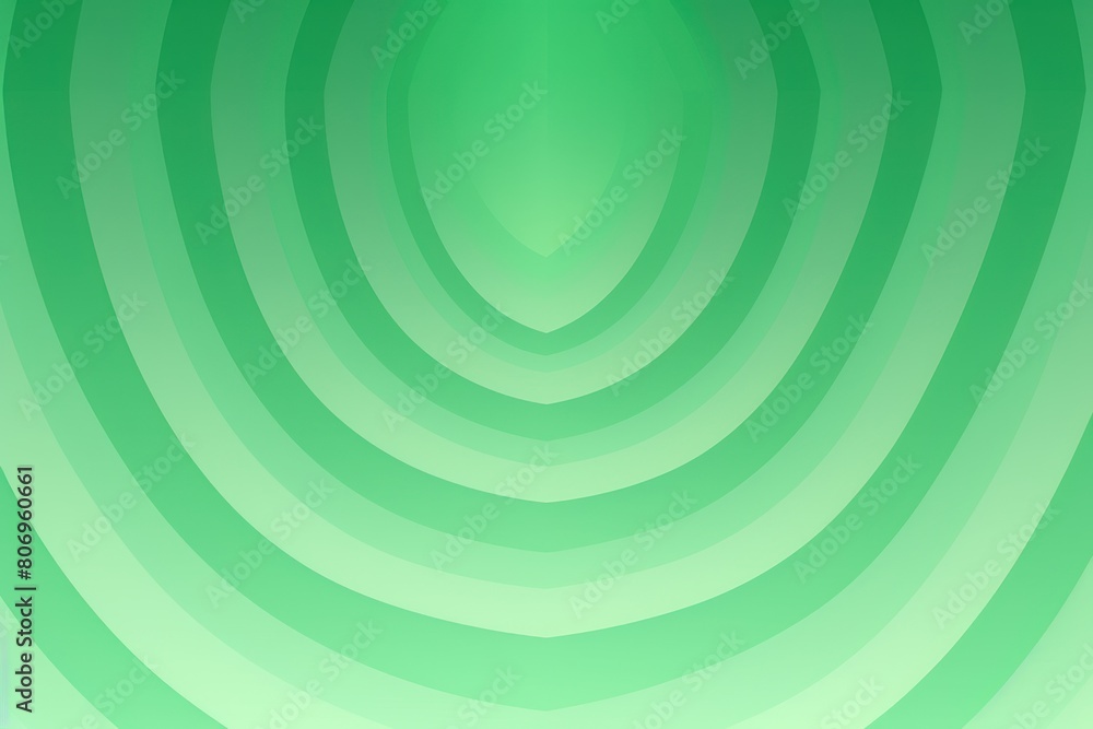 Green concentric gradient triangles line pattern vector illustration for background, graphic, element, poster with copy space texture for display products 
