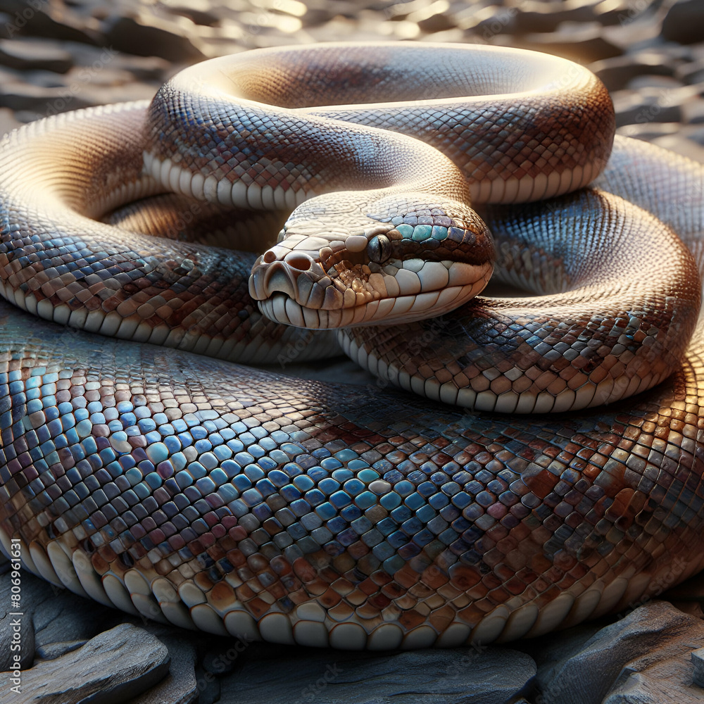 Obraz premium close up of a snake