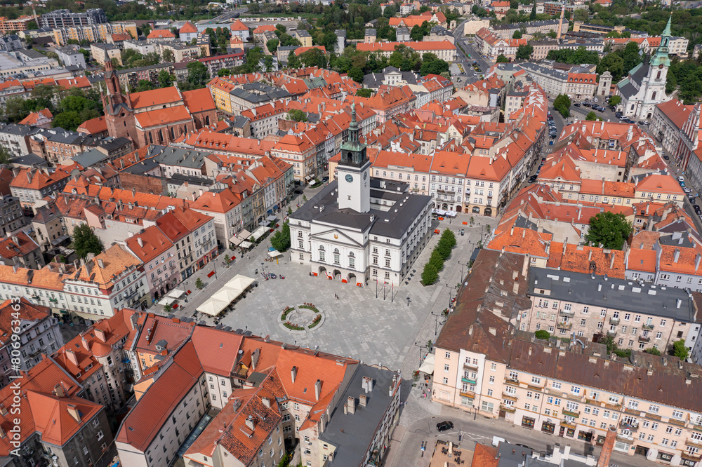 Rynek Główny i ratusz w Kaliszu