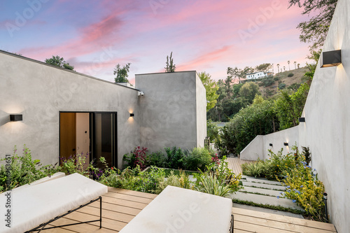 New construction home in Hollywood Hills, California
