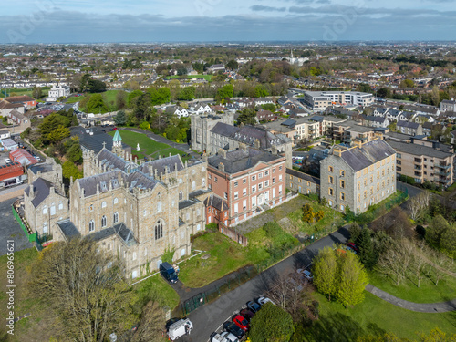 Photography Aerial view of Loreto Abbey in Rathfarnham, Dublin, Ireland