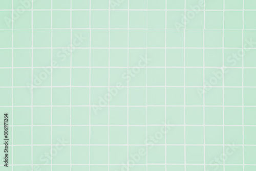 Teal Green Tiles Wall Background Vintage Square Tiles