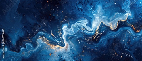 blue marble texture abstract background