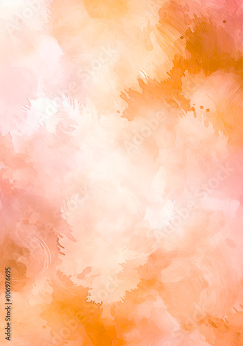 orange watercolor blend seamlessly on textured paper, creating an abstract masterpiece with a touch of glitter for a captivating wallpaper design.