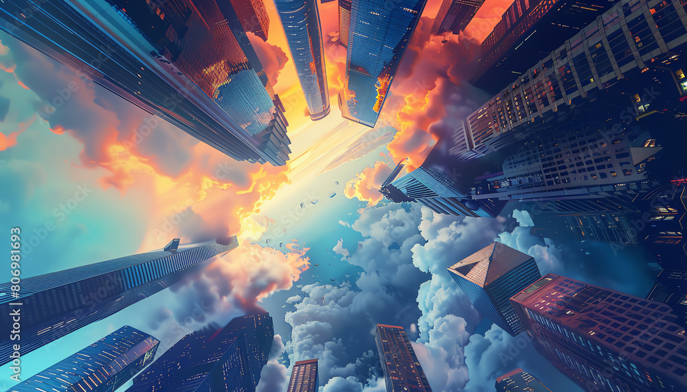 Envision a world where gravity seems distorted Envision a world where gravity seems distorted