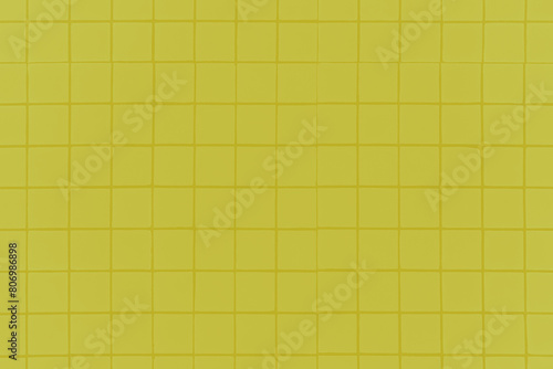 Olive Yellow Tiles Wall Background Vintage Square Tiles