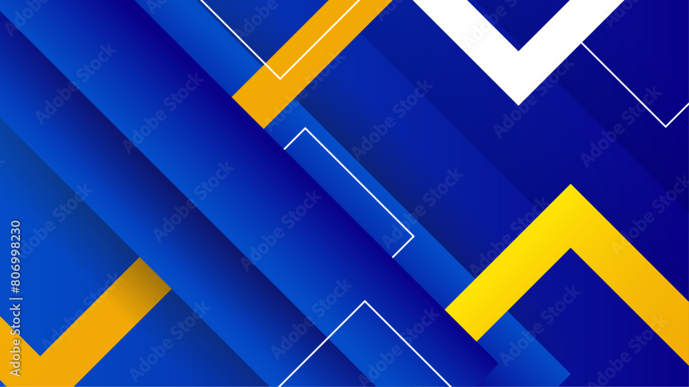 Modern abstract background blue and yellow Modern abstract background blue and yellow