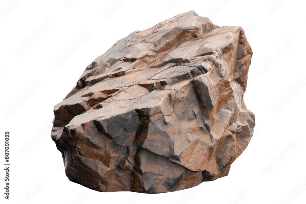 Stone boulder mountain clay isolated on transparent background Stone boulder mountain clay isolated on transparent background