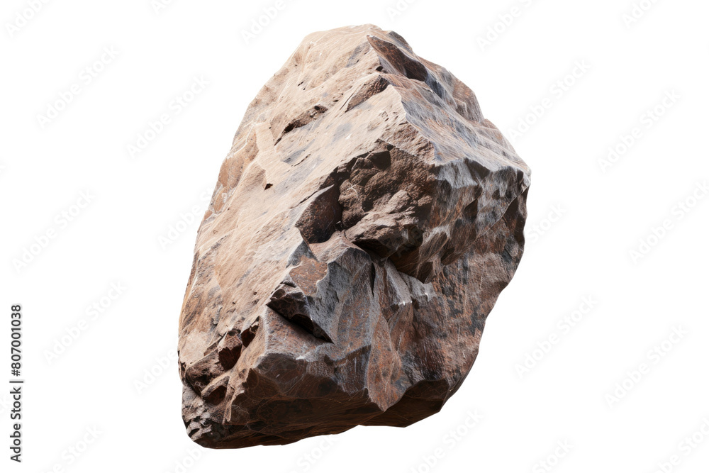 Stone boulder mountain clay isolated on transparent background Stone boulder mountain clay isolated on transparent background