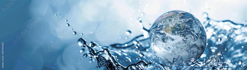 Reflect on the importance of global water resources with a graphic design celebrating World Water Day Reflect on the importance of global water resources with a graphic design celebrating World Water Day