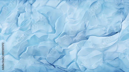 Glacial Blue: Depict the icy shades of a glaciera??s crevasses. photo