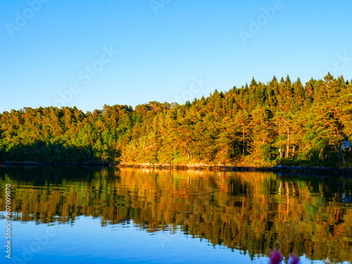 Fjord landscape near Bergen, Norway