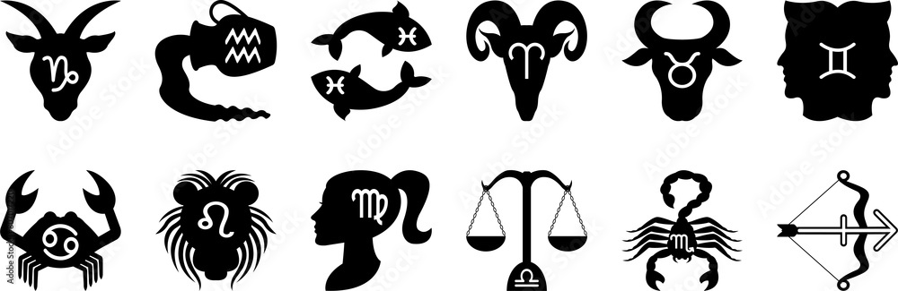 Zodiac signs icon