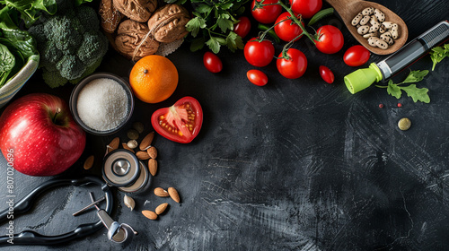 vegetables on a wooden table