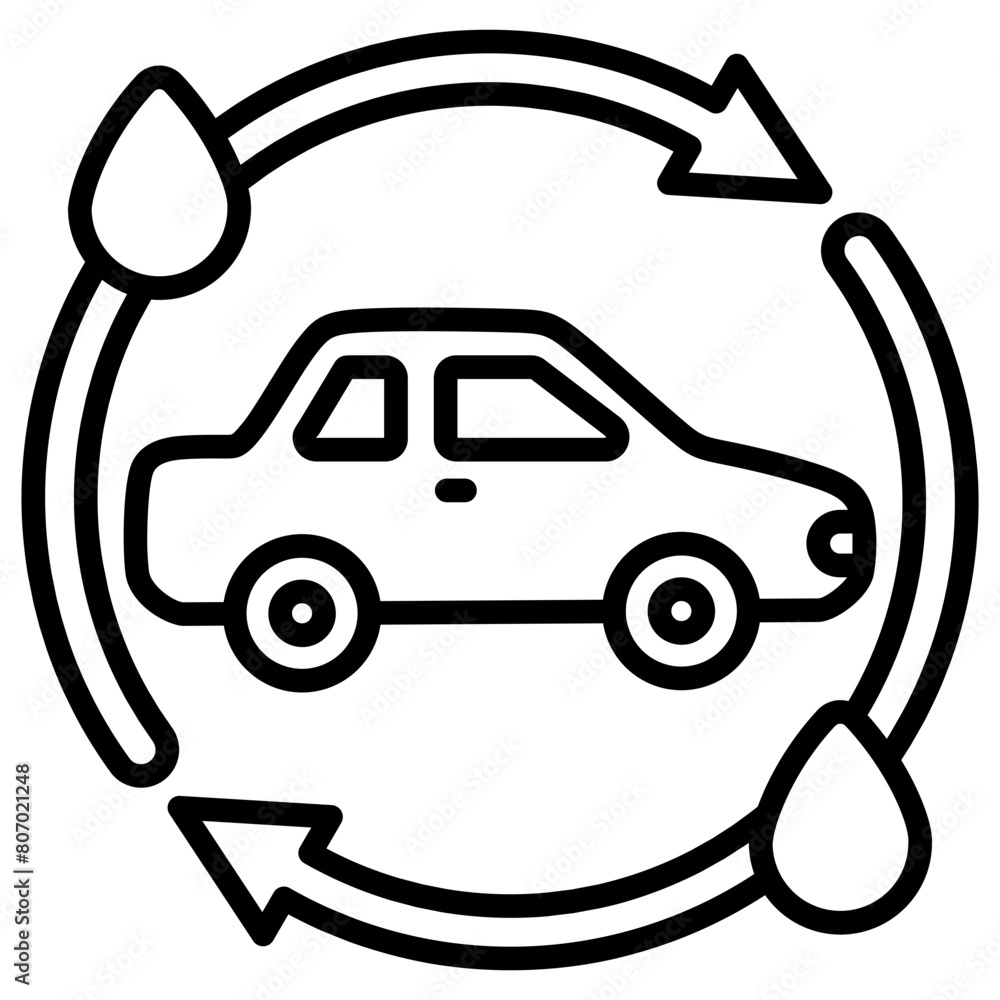 Obraz premium Car Icon