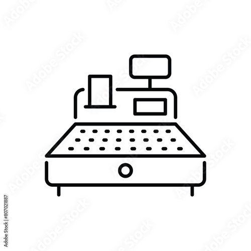 Cash Register vector icon