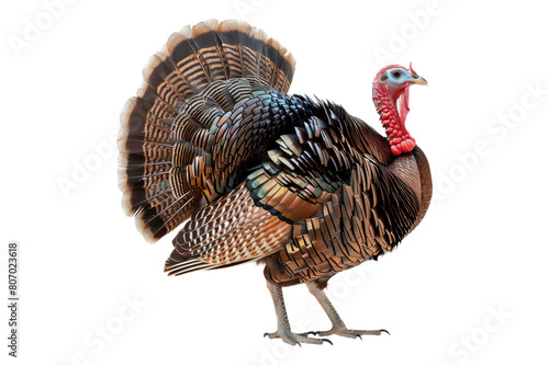 Turkey bird isolated on transparent background
