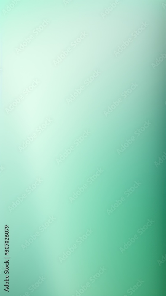 Mint Green abstract blur gradient background with frosted glass texture blurred stained glass window with copy space texture for display products blank 