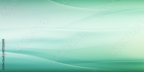 Mint Green abstract blur gradient background with frosted glass texture blurred stained glass window with copy space texture for display products blank 