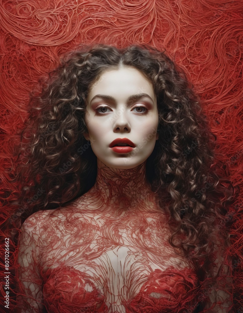 Fototapeta premium portrait of a woman