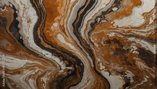 Abstract_Marbled_Art_Pattern_in_Earth_Tones,generative AI