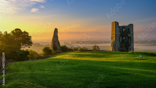 Fotografie Hadleigh Castle in Essex the UK
