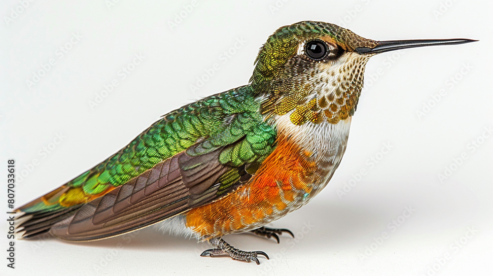 Obraz premium hummingbird on a branch