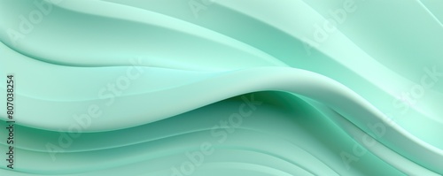 Mint Green panel wavy seamless texture paper texture background with design wave smooth light pattern on mint green background softness soft mint