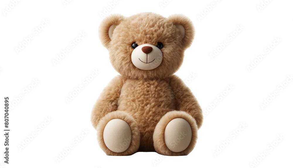 teddy bear isolated on white background
