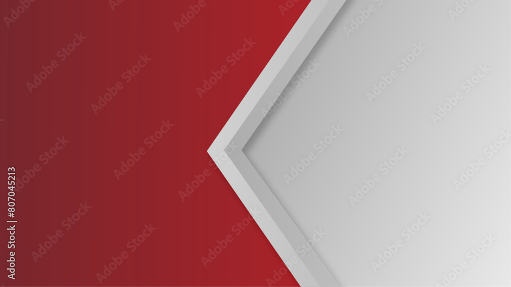 Red business border, modern background design vector Red business border, modern background design vector