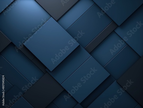 Navy Blue minimalistic geometric abstract background with seamless dynamic square suit for corporate  business  wedding art display products blank 