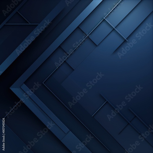 Navy Blue minimalistic geometric abstract background with seamless dynamic square suit for corporate, business, wedding art display products blank 