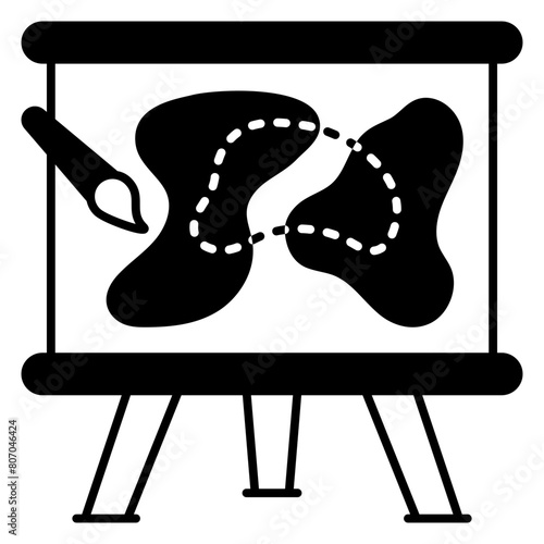 canvas icon illustration