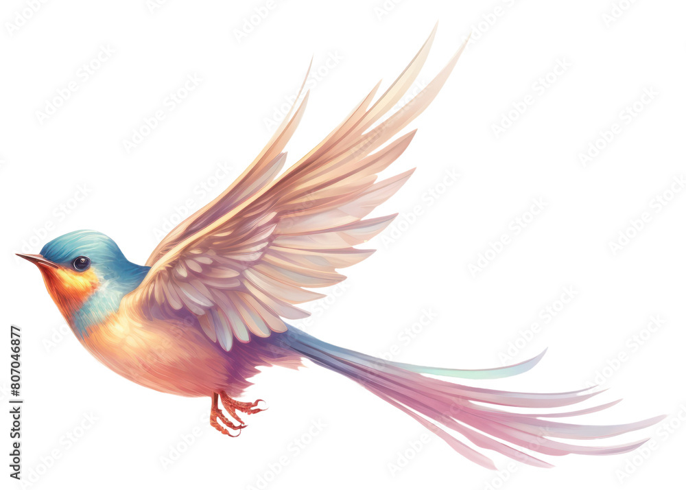 Obraz premium PNG Bird flying animal hummingbird creativity.