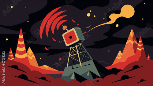 An elusive broadcast station with no known location or identity sending out ominous transmissions that leave listeners feeling helpless and on edge..