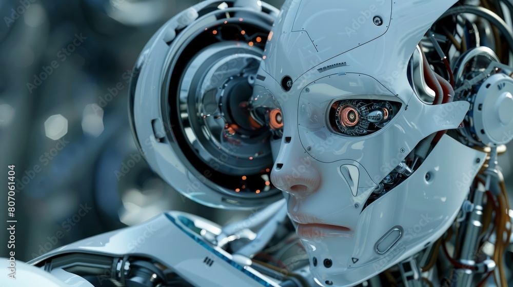 Fototapeta premium Harness The Power Of Technology To Your Advantage, Background HD For Designer 