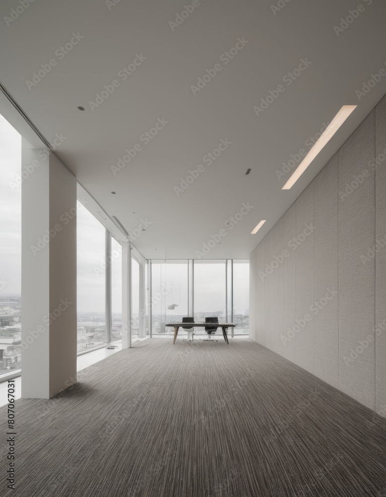 Fototapeta premium empty room with a window
