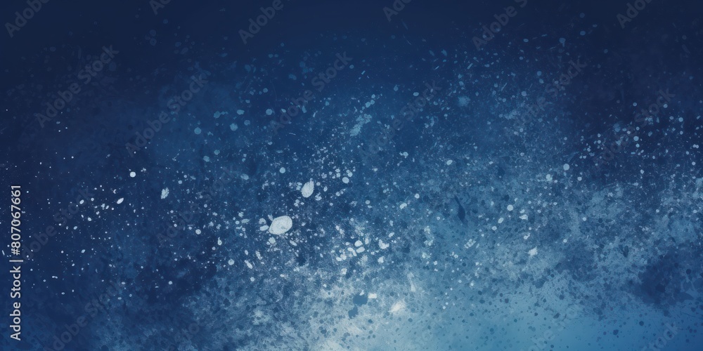 Navy Blue white spray texture color gradient shine bright light and glow rough abstract retro vibe background template grainy noise grungy empty 