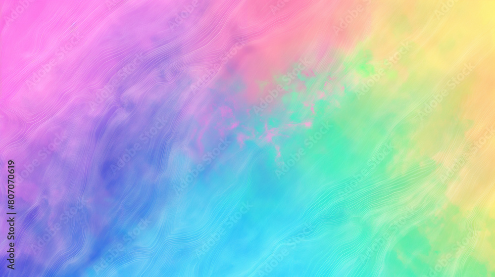 Tecido colorido em arco-iris - Papel de parede