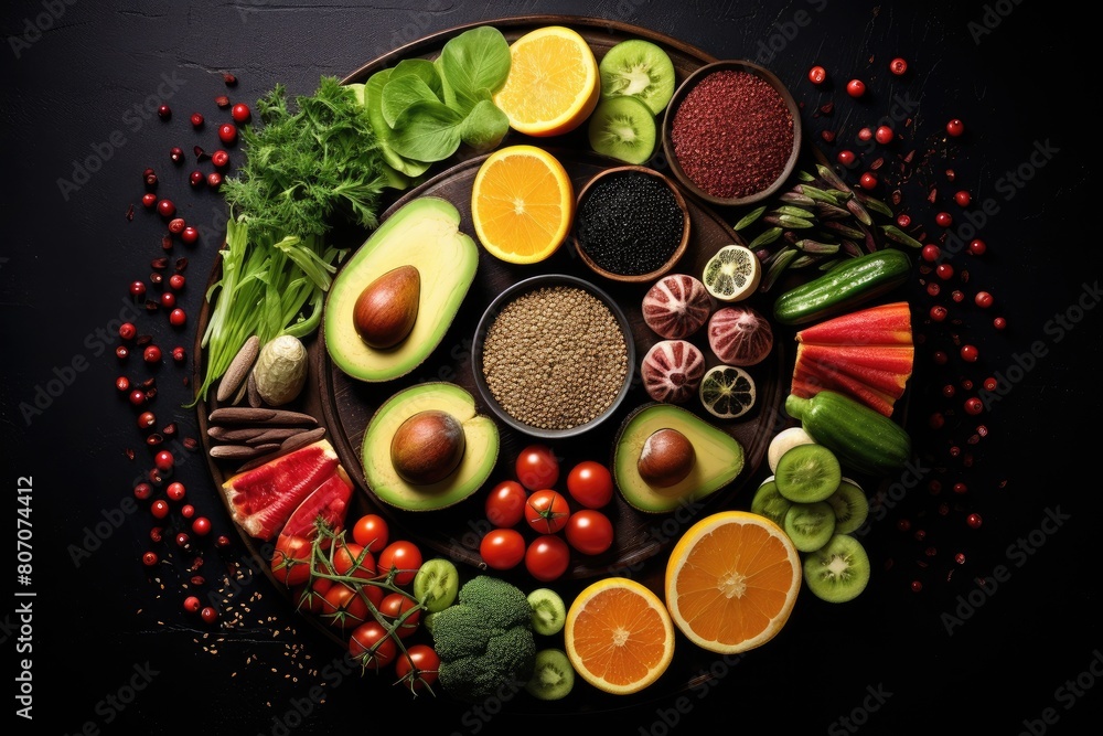 healthy food eating selection healthy food eating selection