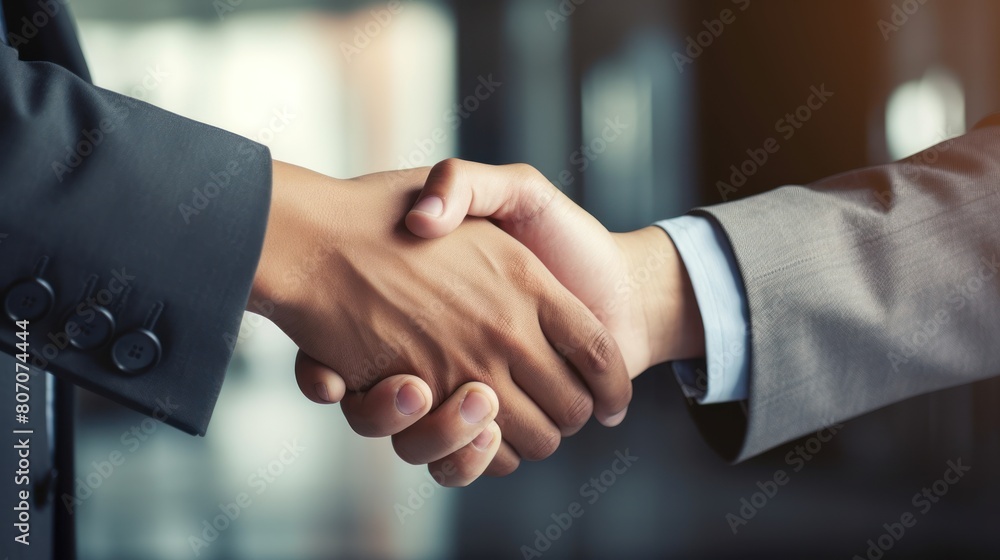 a handshake between two businesspeople, a handshake between two businesspeople,