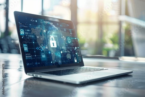 Cyber admin's adaptive infrastructure supports SSL encryption and responsive cybersecurity for secure data management, utilizing gateway operations and DevOps for improved security solutions. photo