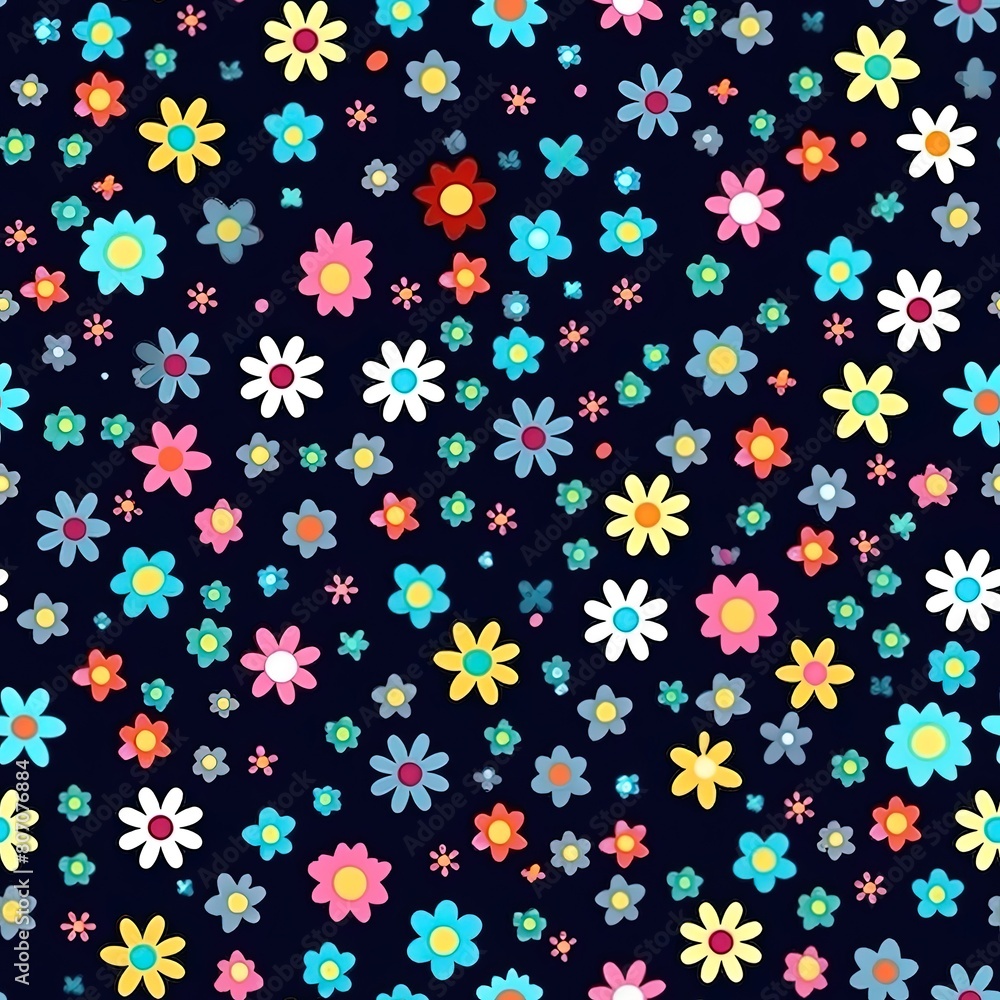 seamless pattern with flowers seamless pattern with flowers
