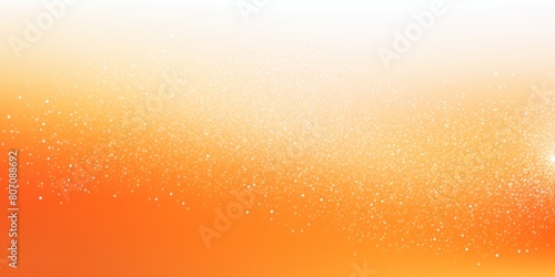Orange white grainy vector background noise texture grunge gradient banner, template empty space color gradient rough abstract backdrop shine 