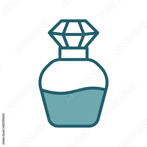 perfume icon vector design template simple and clean