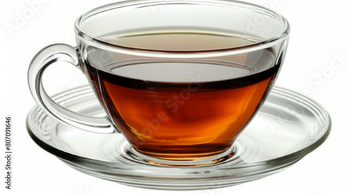 Aromatic awakening: steam rises, signaling the start of your day with freshly brewed tea