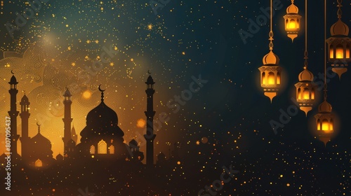 Happy Eid Ul Adha, Creative design | Eid Al Adha Mubarak background design AI generate